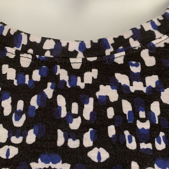 NICOLE MILLER. Original dress with knit, great near new, polyester/spandex, Med - Picture 3 of 15